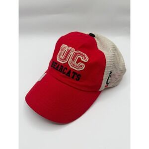Captivating Headwear Cincinnati Bearcats Hat  OSFM Red Mesh Trucker Snapback NEW